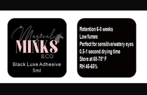 Black Luxe Adhesive