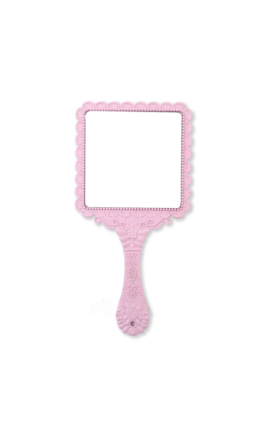 Pink Square Mirror